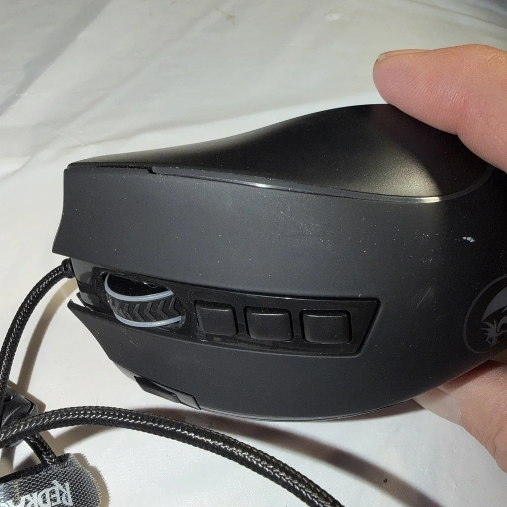 Redragon Predator M612-RGB Wired Gaming Mouse 8000 DPI Black RGB Backlit USB